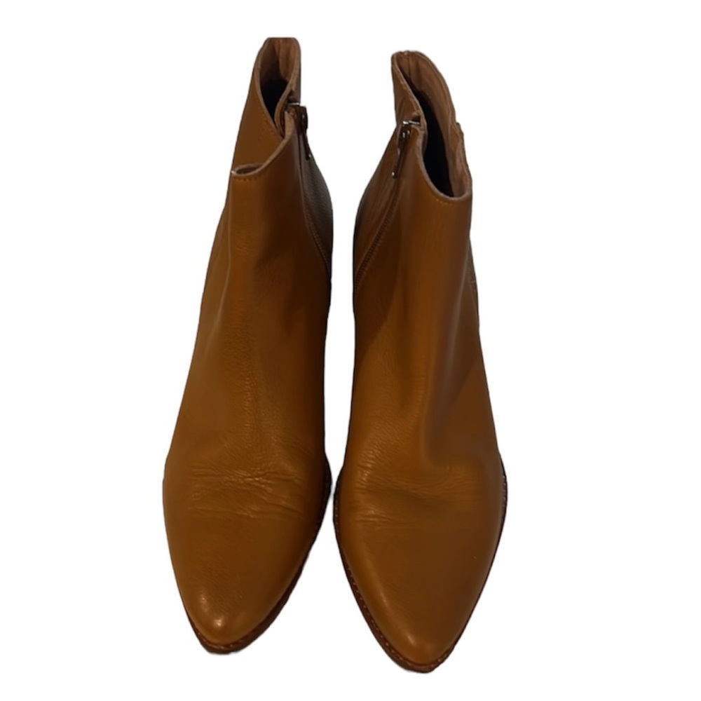 Seychelles Tan Leather Ankle Booties - Picture 4 of 7